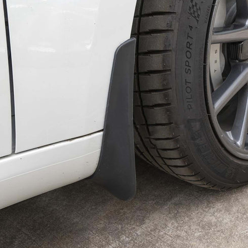 Skvettlapper - Mudflaps - Tesla Model 3 - Sort - Elbilgrossisten